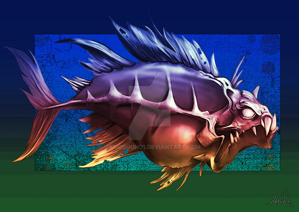 Monster Fish by jamosound1 on DeviantArt
