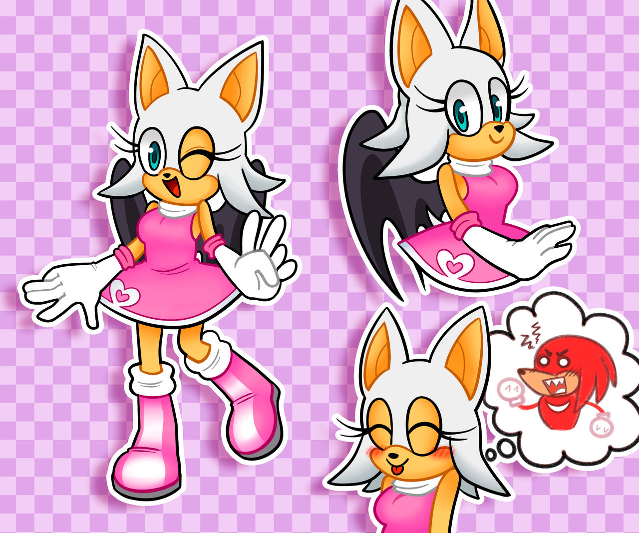 Amy Rouge Color Rouge!amy by ValeTheCuteFox on DeviantArt