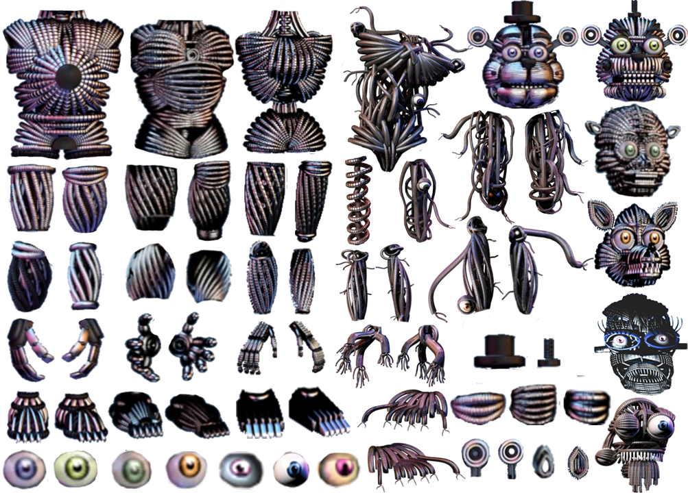 FNAF shop resources UPDATE Endoskeletons, FNAF shop Resources advertisement  transparent background PNG clipart