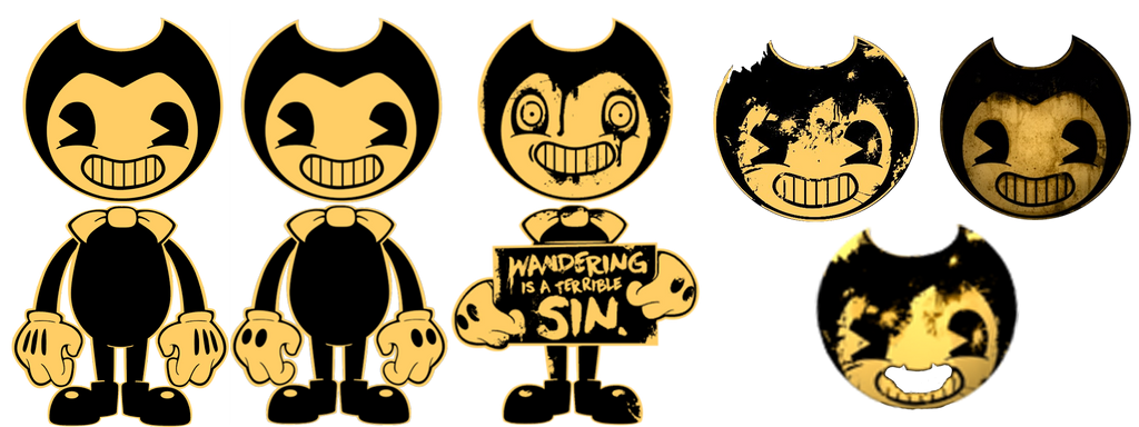 Bendy Cutouts By ThePuppetBB On DeviantArt