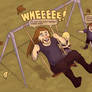 Swings ams so much fun