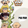 Loud House Comic Cover Watch Your Potty Mouth