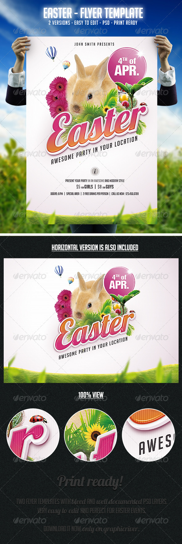 Easter - Flyer Template