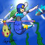 Megaman - Splashwoman Fanart