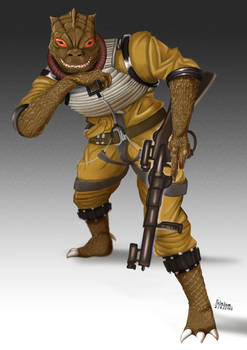 Bossk is here