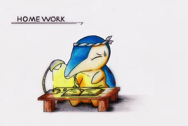 *(COMMISSION) HOMEWORK - Cyndaquil