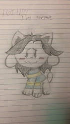 Temmie from undertale