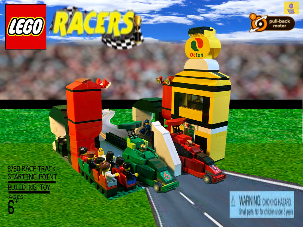 Lego Ractrack Lego Race Track Starting Point Front Of The Box by GreatGrandRaizin on ...