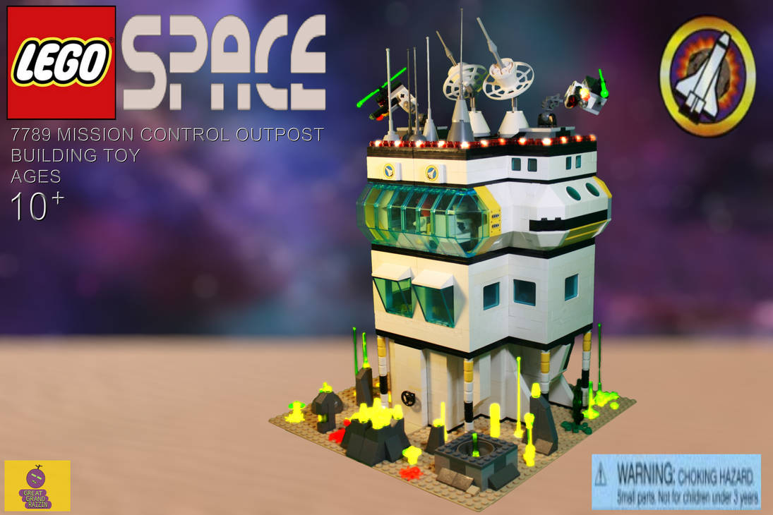 Lego Moc Mission Control Outpost Front Of Box by GreatGrandRaizin on ...