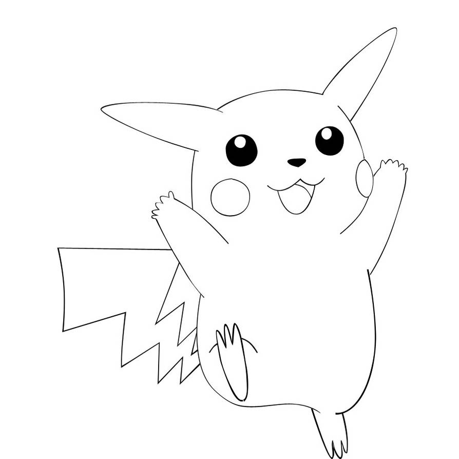 Pikachu, Mark I by ChelseaVanceLineart on DeviantArt