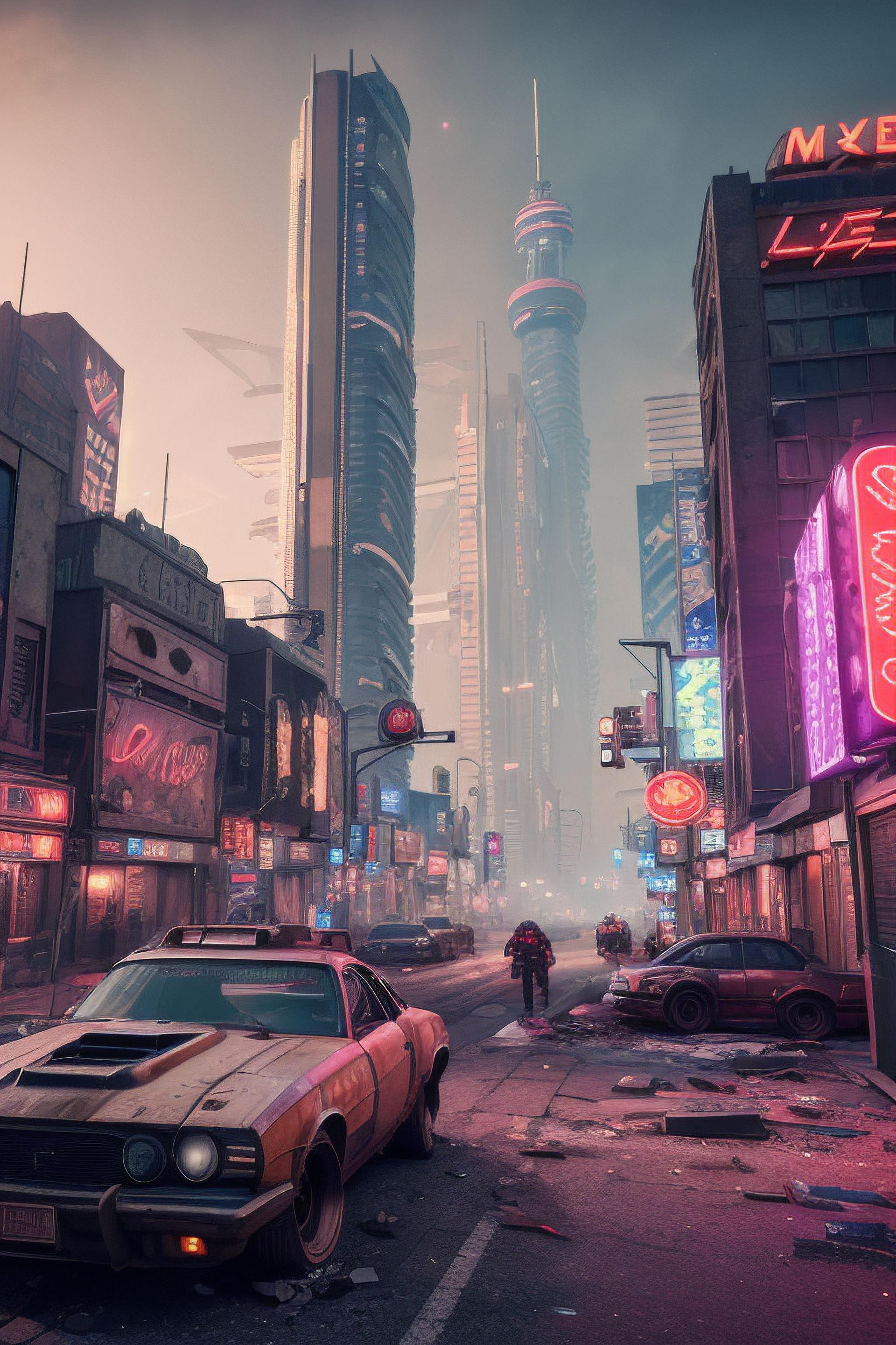 Cyberpunk Wasteland