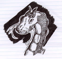 Risks school doodles dragon