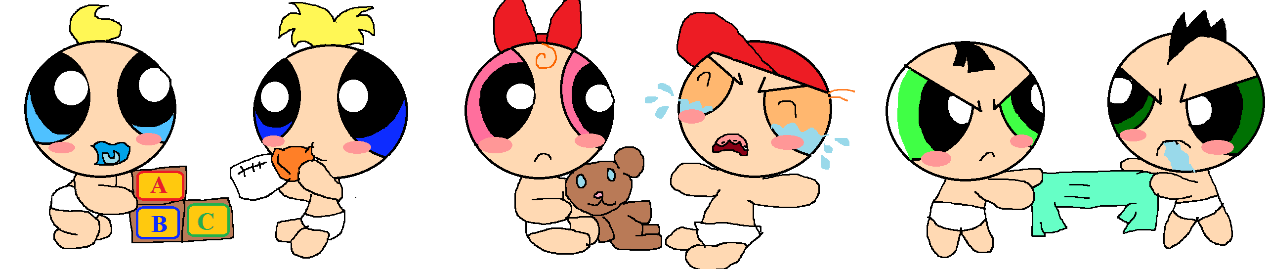 Baby Ruff Baby Puff and Ruffs by PurfectPrincessGirl on DeviantArt