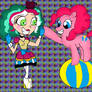 Madeline Hatter and Pinkie Pie: BFFs