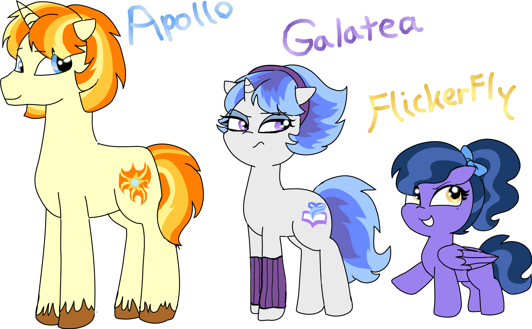 Flash x Twi Foals: Redone~