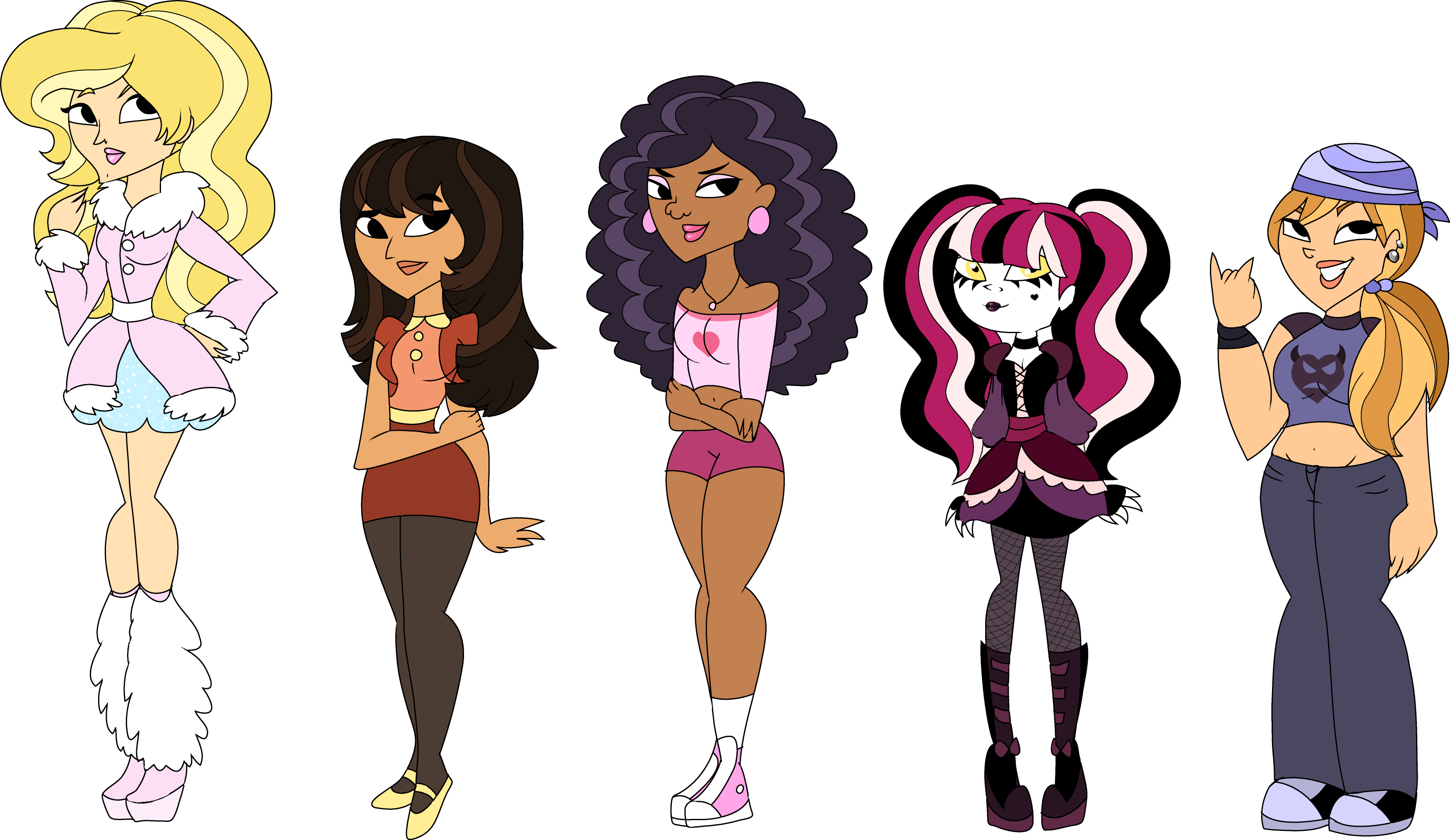 Total Drama Presents: The Ridonculous Race Cast Me by Littleprincesscutie  on DeviantArt