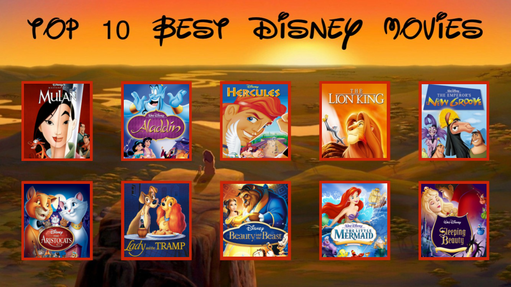 Top 10 Favorite Childhood Disney Movies by PurfectPrincessGirl on DeviantArt Top 10 Favorite Childhood Disney Movies by PurfectPrincessGirl on DeviantArt