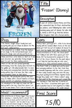 Pros and Cons: Disney's Frozen