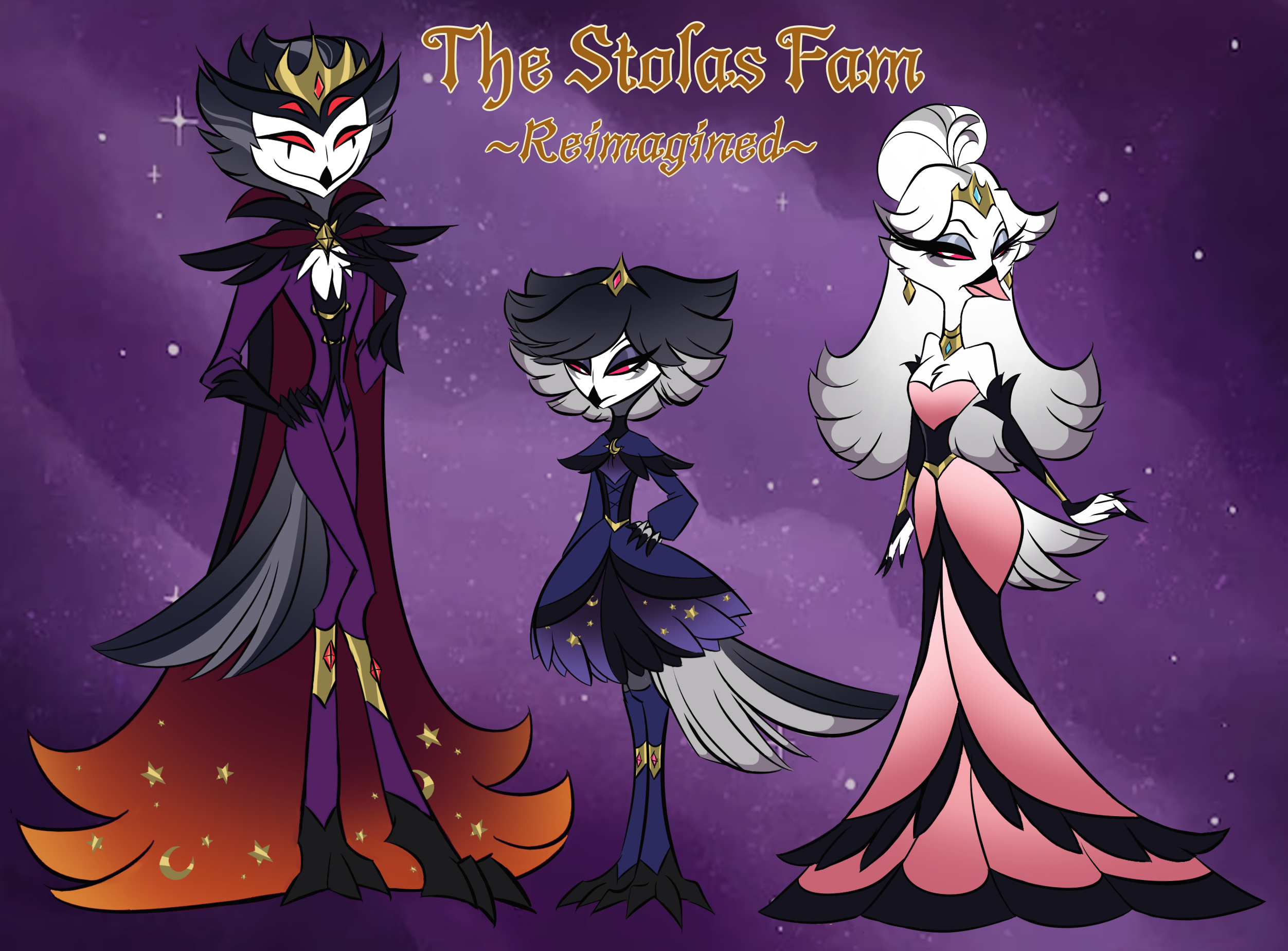 HB Redesigns: The Ars Goetia Family by PurfectPrincessGirl on DeviantArt