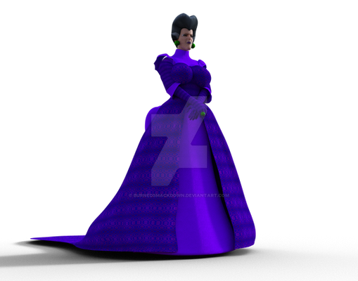 Lady Tremaine Classic Ball Dress Redesign