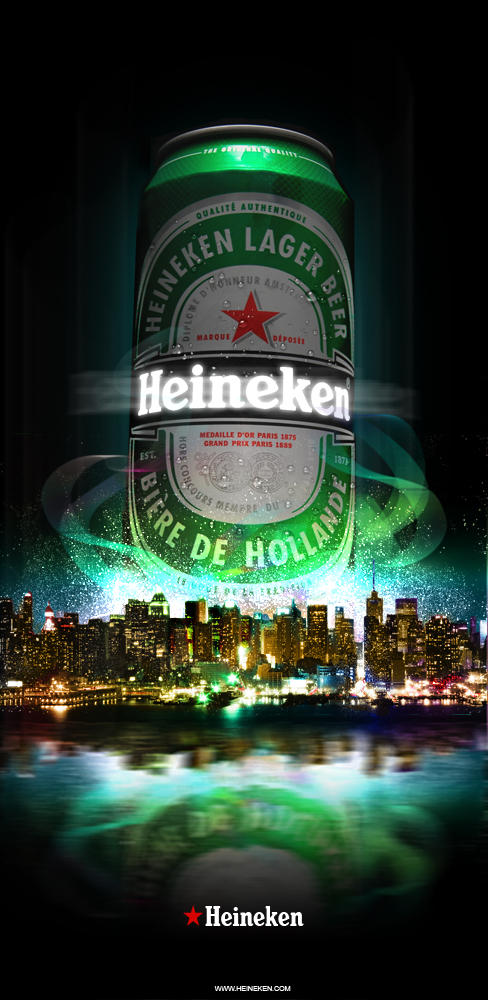 heineken live large