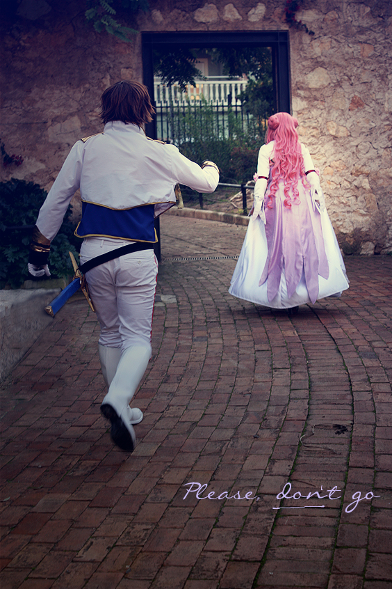 Euphemia and Suzaku: Please, dont go...