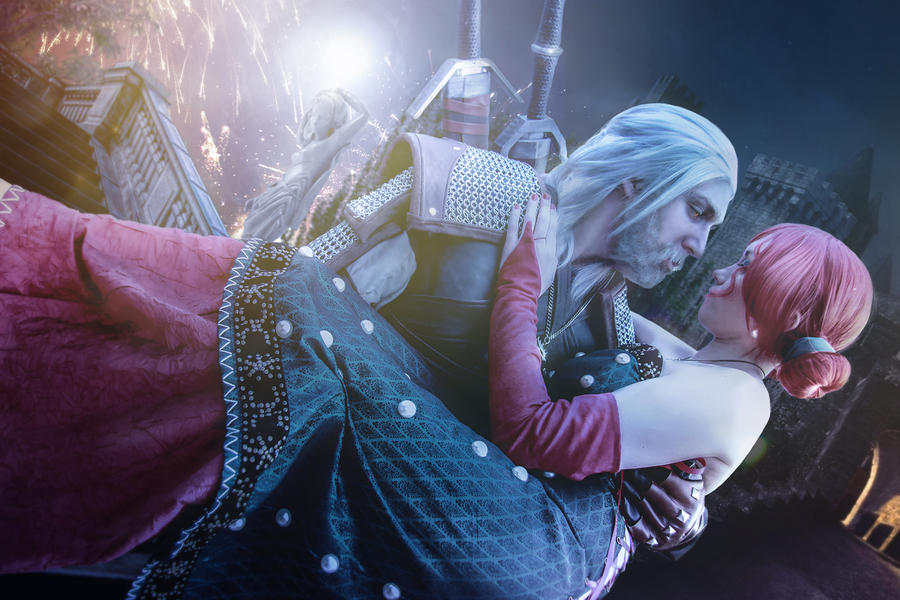 Triss and Geralt Maskenball