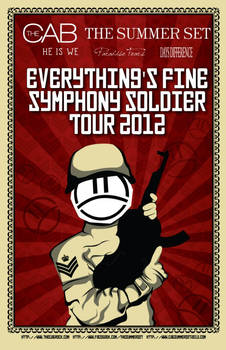 Everything's Fine Symphony Soldier Tour Poster