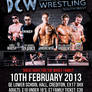 DCW Wrestling Poster Design