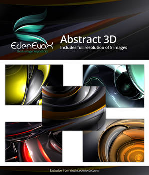 FREE Abstract 3D Background Wallpaper Set