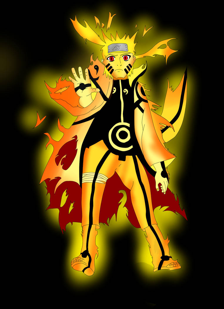 Naruto Kurama Chakra Mode By InMoeView On DeviantArt naruto-kurama-chakra-mode-by-inmoeview-on-deviantart