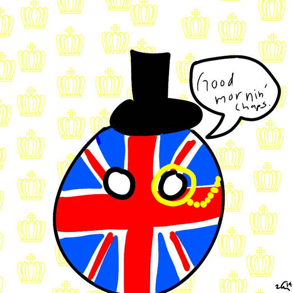 Engrish Guide Countryballs Countryballs: Britain by Qal-Weaver on DeviantArt