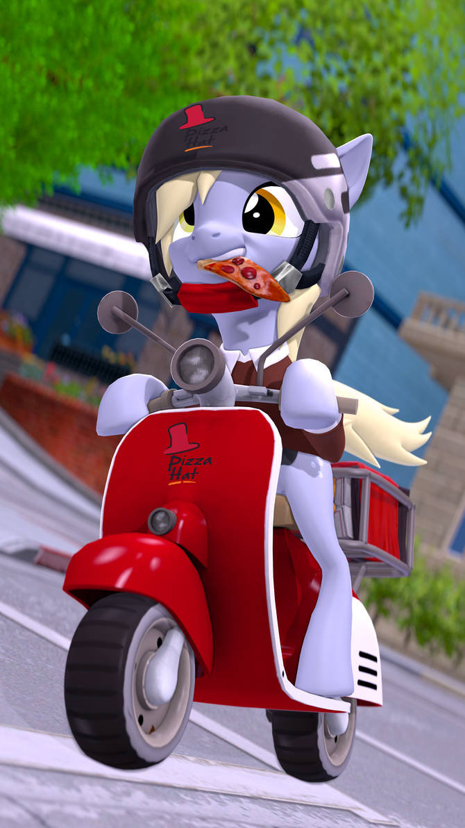 Derpy Delivery by OwlPirate on DeviantArt