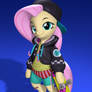 Fluttershy Skater