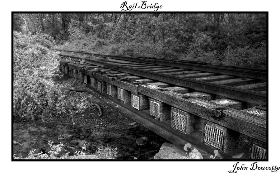 Rail Bridge over creek.