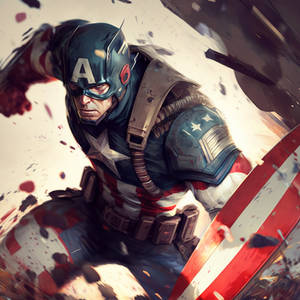 Captain America by @eyejayem