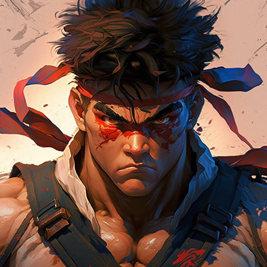 Ryu by @eyejayem by eyejayem on DeviantArt
