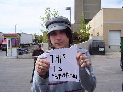 Frank Iero -THIS IS SPARTA-