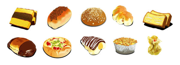 Vector Pastries By Arispk On Deviantart