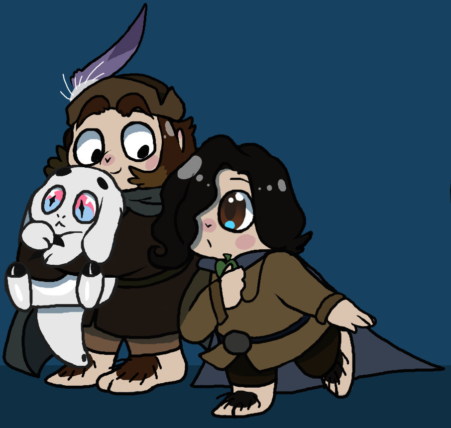 Frodo Sam And Quartz by SparkplugUSA on DeviantArt