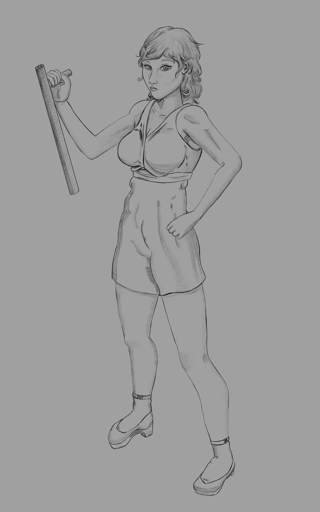 Jetra Virsai Sketch by ColorCodedShadow
