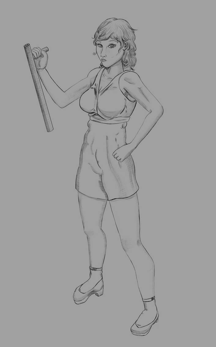 Jetra Virsai Sketch by ColorCodedShadow