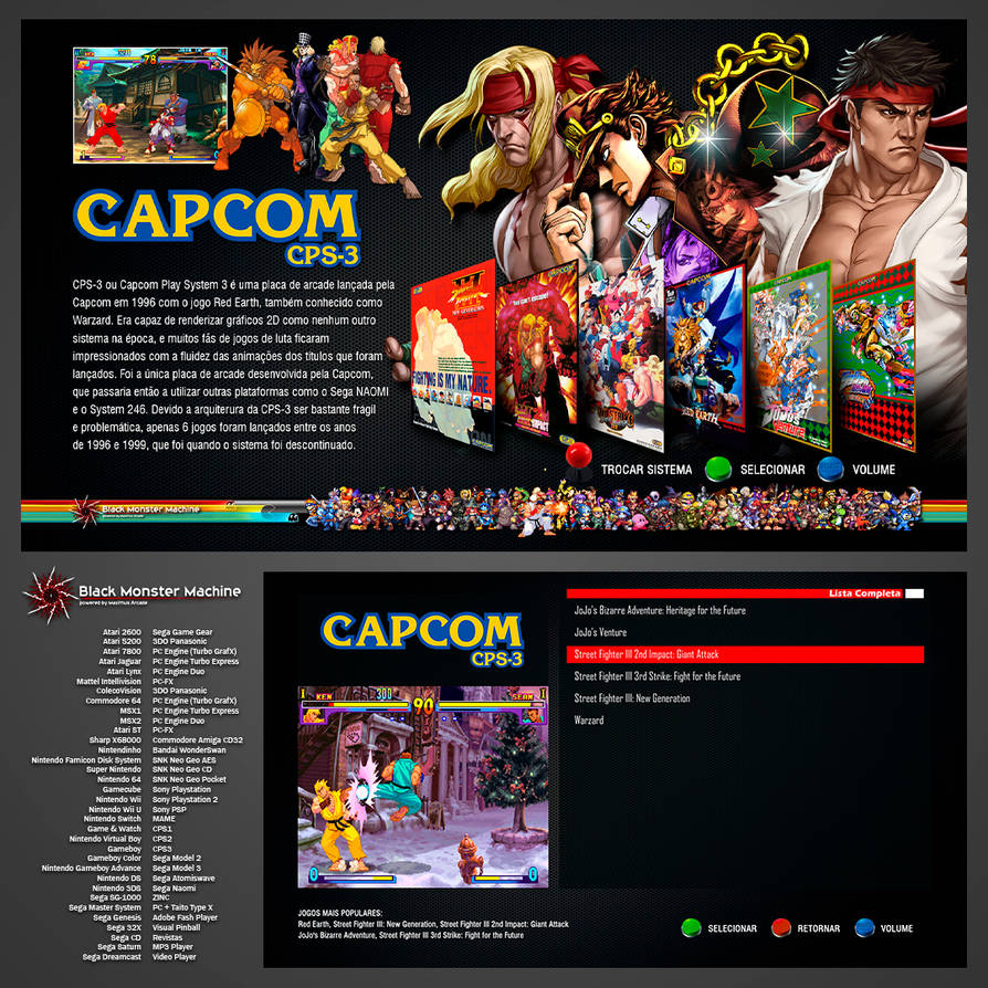 Arcade CPS3 by enygmatta on DeviantArt