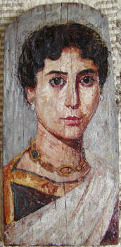 Fayum mummy portrait 6