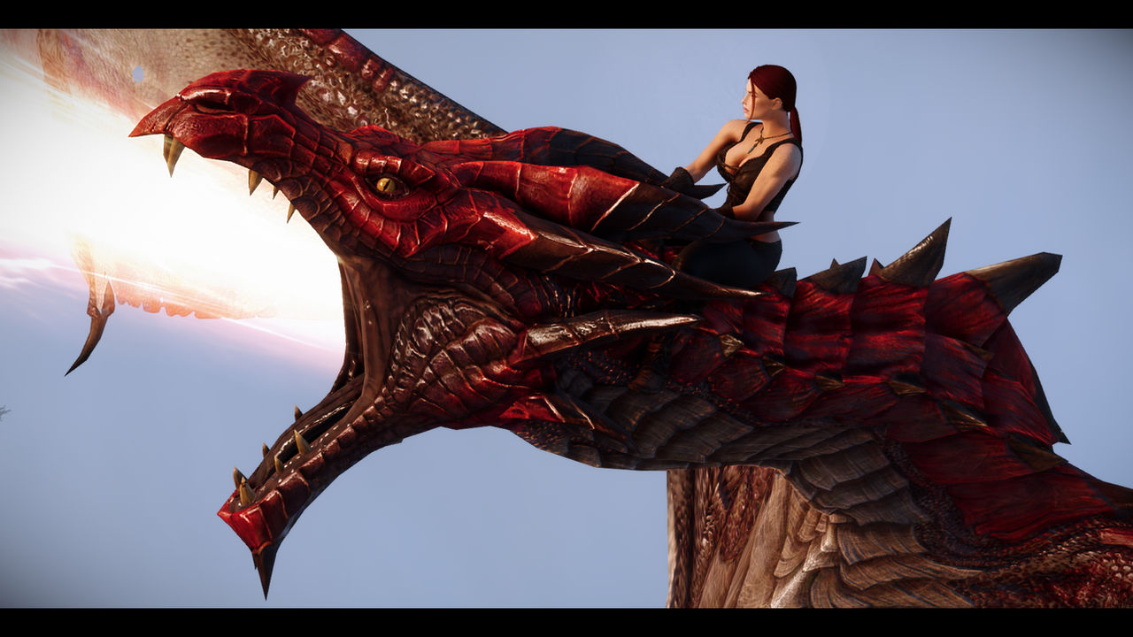 Arokh + Rynn - Dragon Rider by KLThirteen on DeviantArt