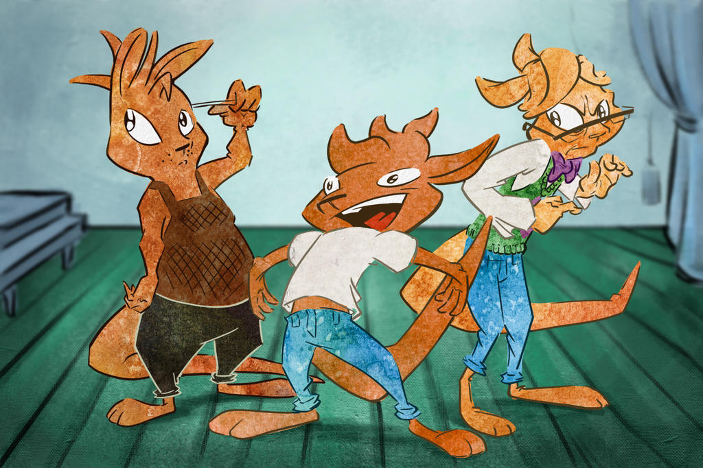Kangaroo Concept by RabidSquirrelNinja on DeviantArt