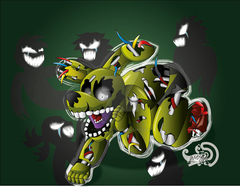 the horror of springtrap by lucishadouge on DeviantArt