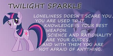 I'm Twilight Sparkle