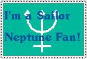 Sailor Neptune Fan Stamp