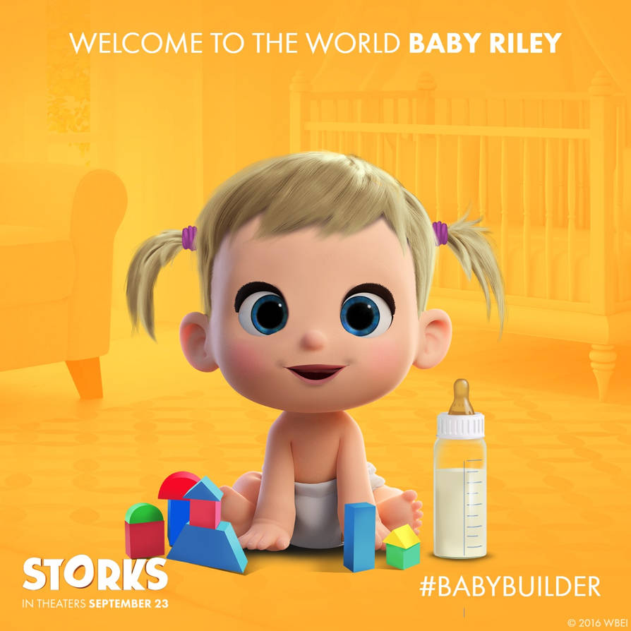 Baby Riley Andersen in Storks Style by KatieGirlsForever on DeviantArt